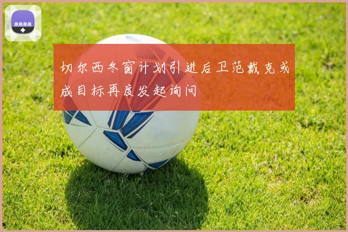 切尔西冬窗计划引进后卫范戴克或成目标再度发起询问